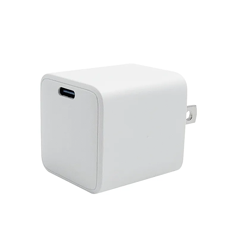 shenzhen factory  Gan 30W Single Port Type C 5V3A  9V3A  12V2.5A 15V2A 20V 1.5A 30W max for Iphone 12 13