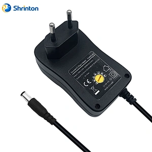 Factory Price 3V 6V 7V 9V 10V  12V 1A 1.2A 2.8A 3.8A 4.5A wall power adapter fast charging 100-240V Input 50/60Hz