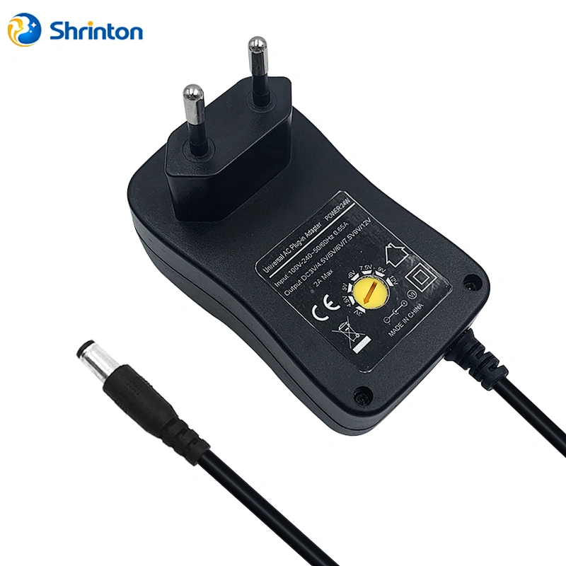 Factory Price 3V 6V 7V 9V 10V  12V 1A 1.2A 2.8A 3.8A 4.5A wall power adapter fast charging 100-240V Input 50/60Hz