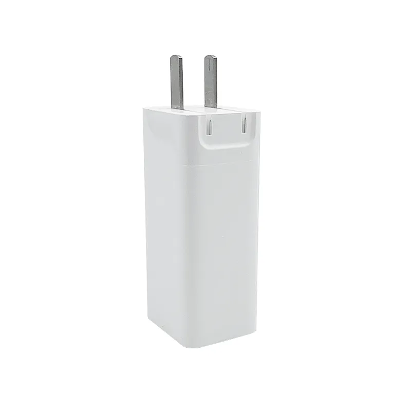 GaN USB-C Charger 2 Ports 1C 1A and Led Light PD Fast Charging Adapter Chargers for Laptop Macbook