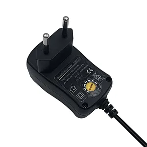 Suministros de equipos eléctricos herramienta eléctrica 3-12V Fuente de alimentación universal CE, enchufe de la UE / enchufe de EE. UU. Enchufe de la UE de EE. UU. Fuente de alimentación de CC de carga rápida