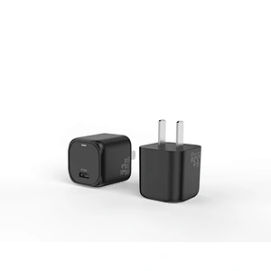 Mobile phone fast charger  Gan 33W Single Port charger 5V3A 9V2.8A 12V2A 15V1.8A 20V 1.5A 33W  max With 2 Years Warranty