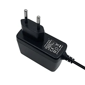 Wall Plug 5V 2A 12V 1.5A 12V 2A  Battery Charger Bulk Charger CE adapter EU Plug