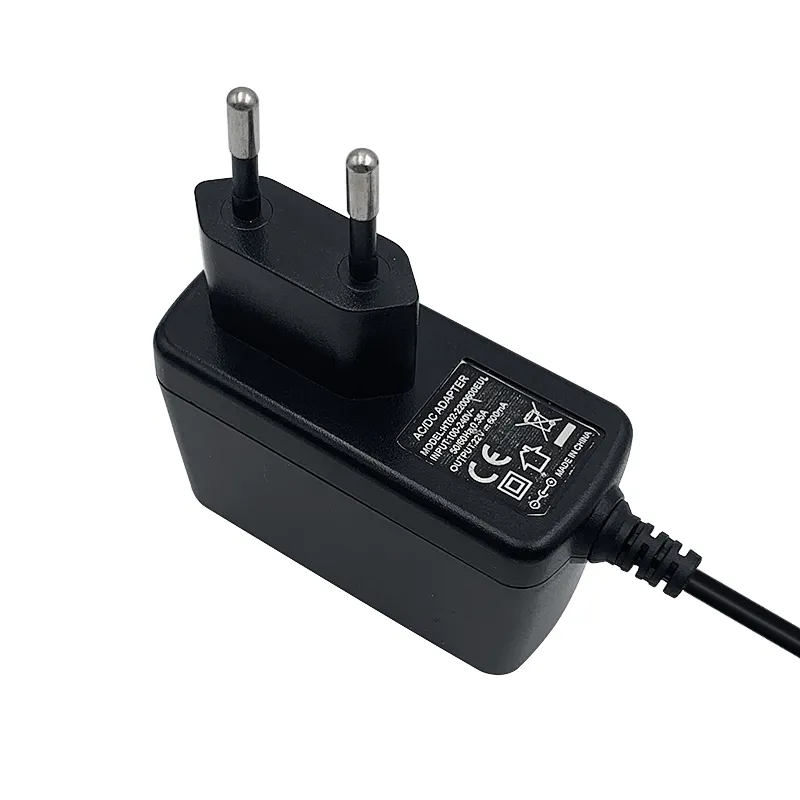 Wall Plug 5V 2A 12V 1.5A 12V 2A  Battery Charger Bulk Charger CE adapter EU Plug