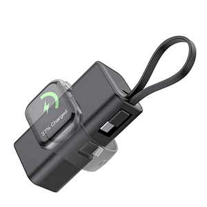 Mini Power Bank 5000mAh & Earphone Wireless Charger