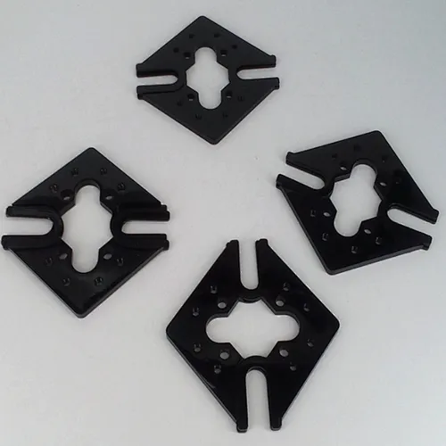 Plating processing factory hardware rubber mold surface plating polishing hard chrome plating surface treatment oxidation black