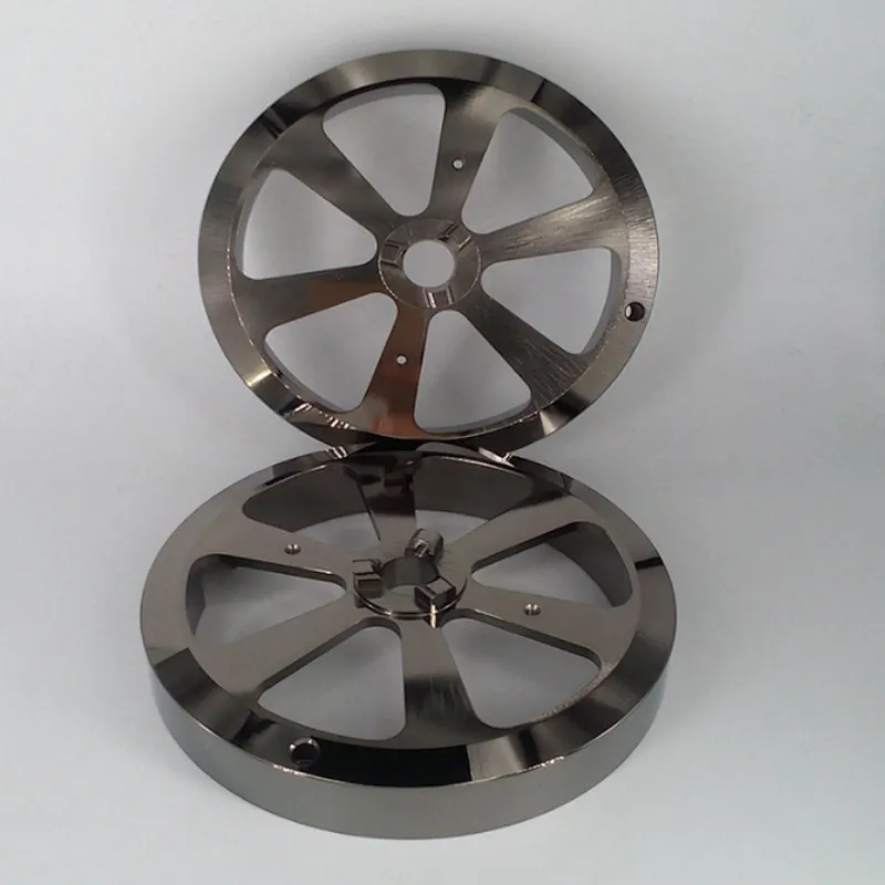 Plating factory hard chrome plating processing aluminum alloy plating bright chrome processing metal mirror polishing oxidation processing