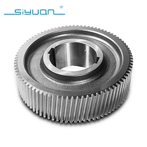 专业提供齿轮加工定制螺旋精密齿轮45号钢生产批发螺旋齿轮加工