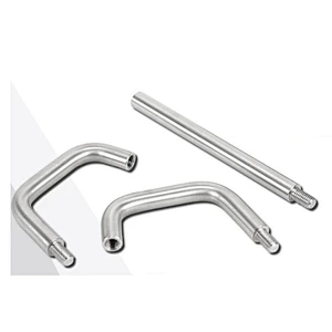 Factory 316 stainless steel heat conduction tube 304 stainless steel arc bend tube for furniture automotive hardware bend tube processing plant