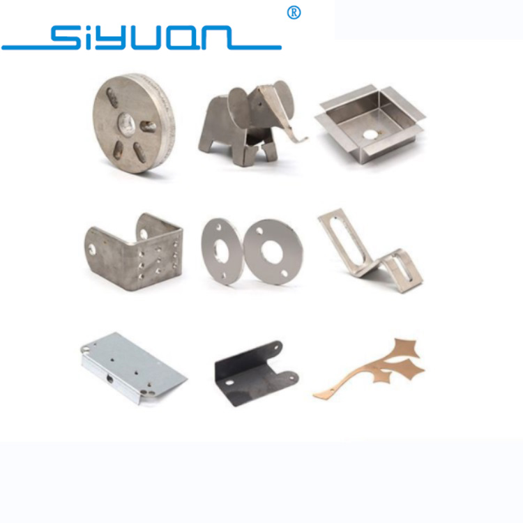 304 stainless steel plate laser cutting sheet metal processing custom CNC bending welding CNC lathe processing parts
