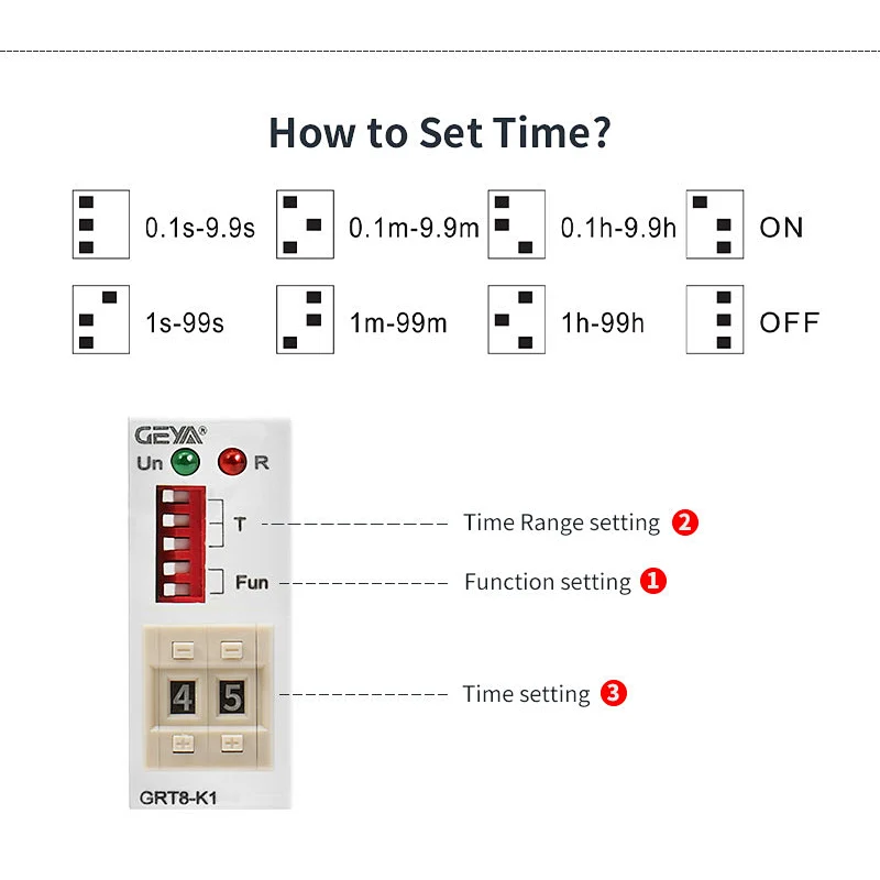 DIGITAL SETTING TIME RELAY
