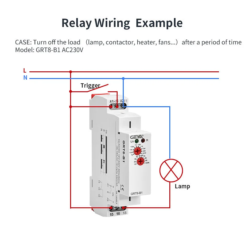 GRT8-B2 Single Function Time Relay