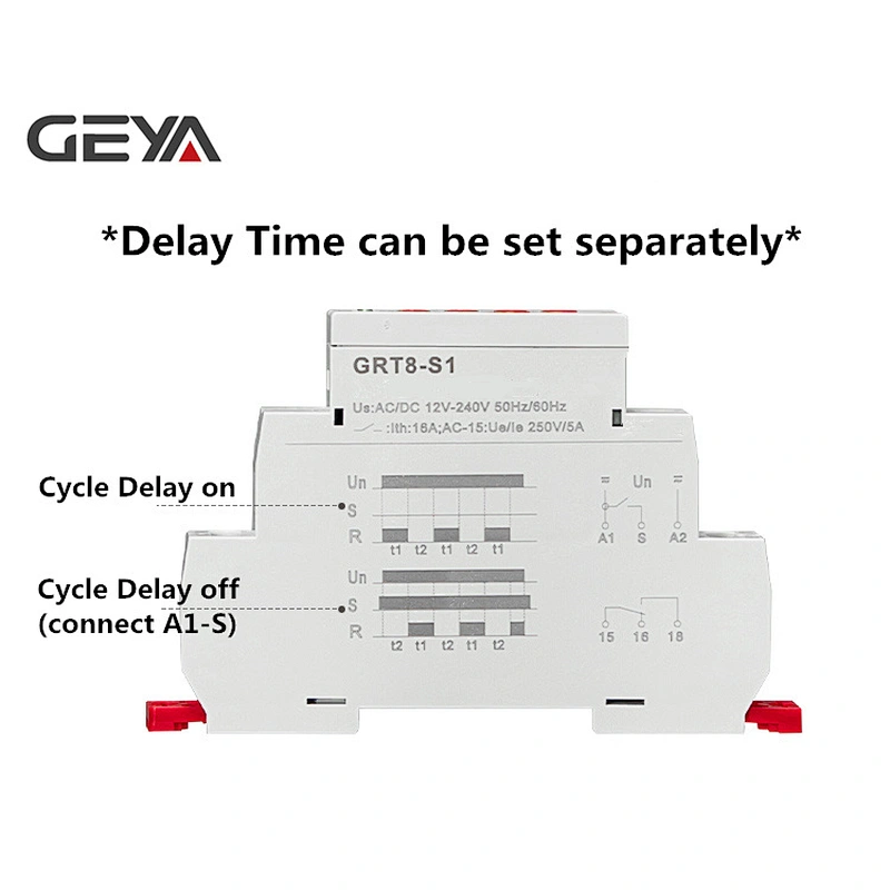 ASYMMETRIC CYCLE TIME RELAY