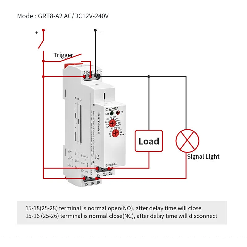 GRT8-A1 Single Function Time Relay