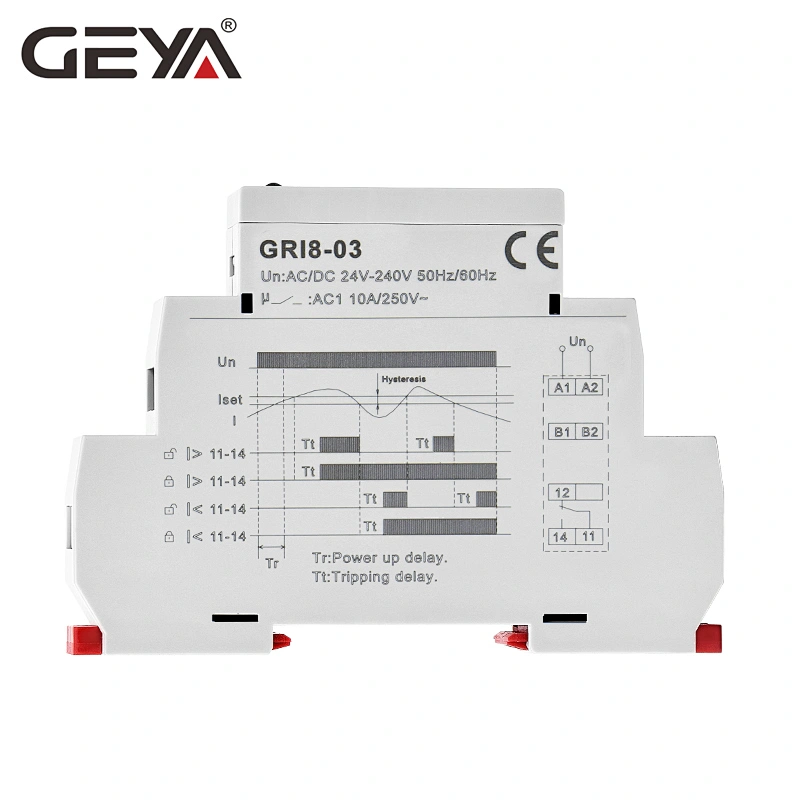 OVER OR UNDER CURRENT MONITORING RELAY