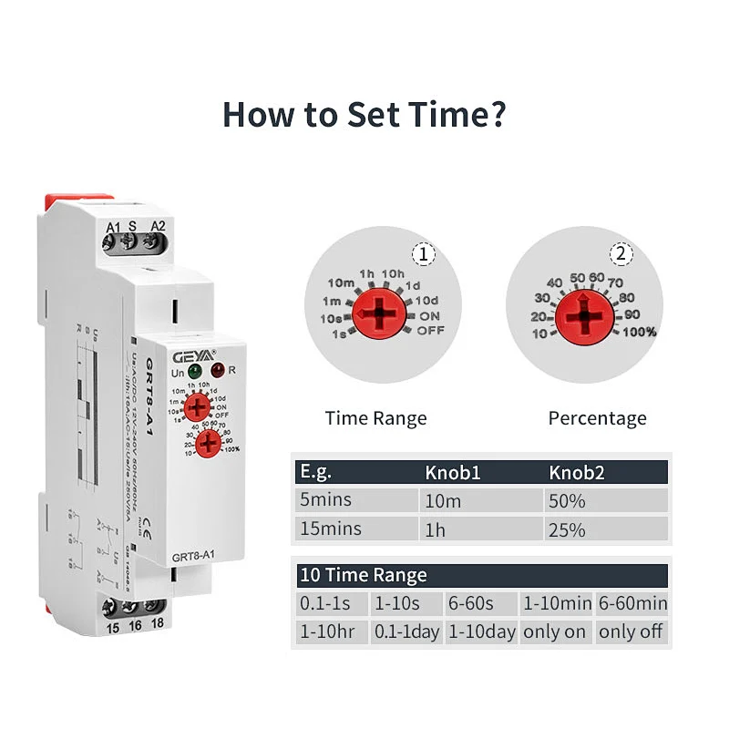 GRT8-A1 Single Function Time Relay