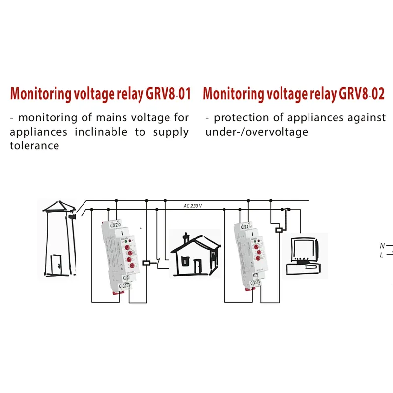 VOLTAGE MONITORING RELAY