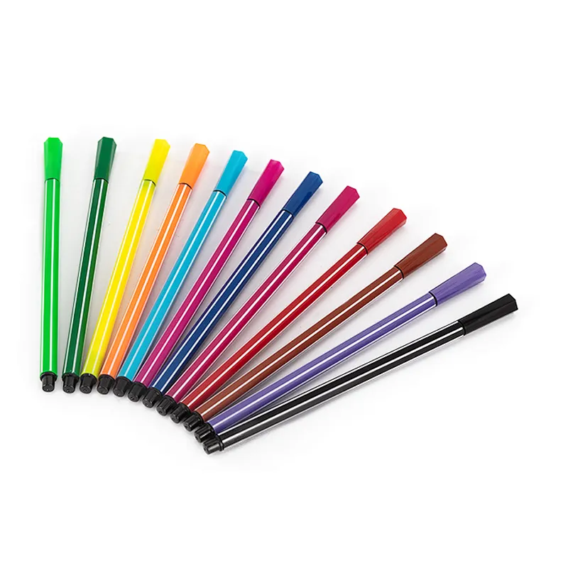 Promotional High Quality Washable ink Felt Tip Water Color Pen