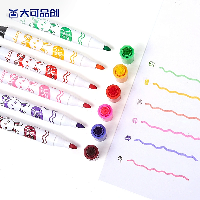 Stamp Color Marker Pen