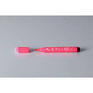 Color marker with stamper
