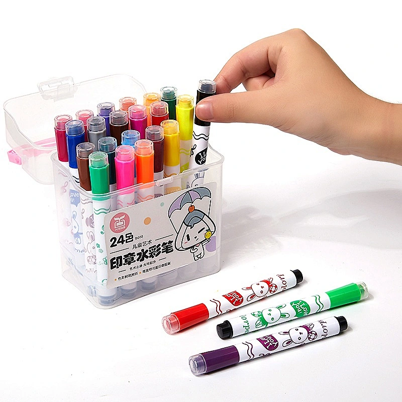 Stamp Color Marker Pen