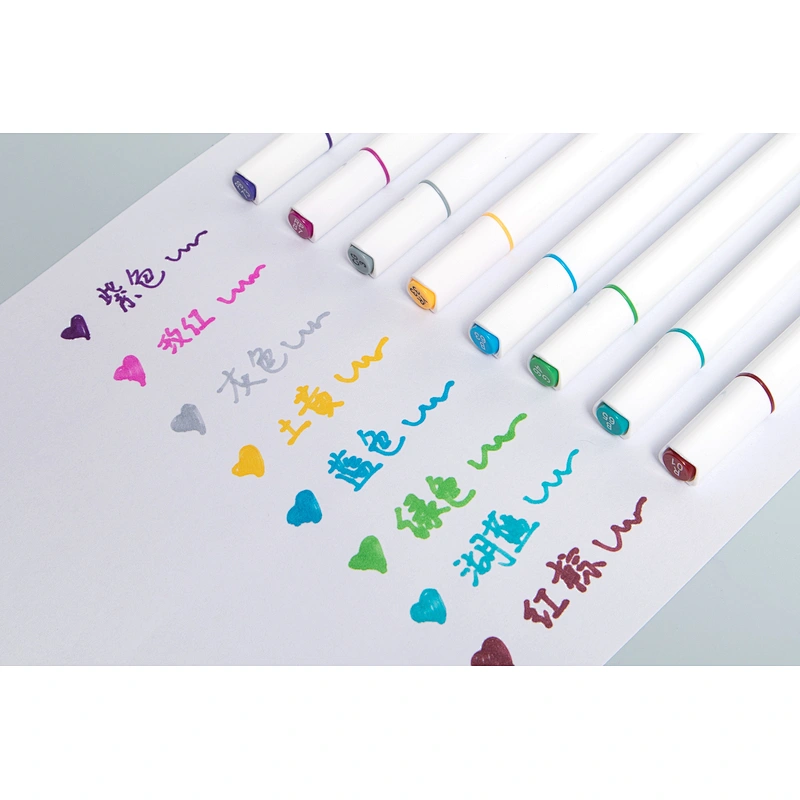 Trangle Art Marker with dual-tip: