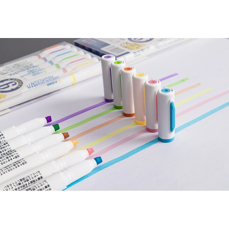 Soft chisel tip highlight marker