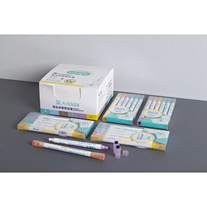 Twin highlighter maker with stamper