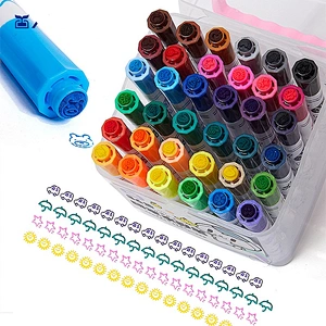 Stamp Color Marker Pen