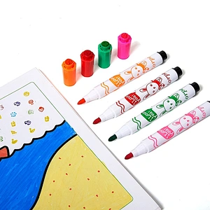 Stamp Color Marker Pen