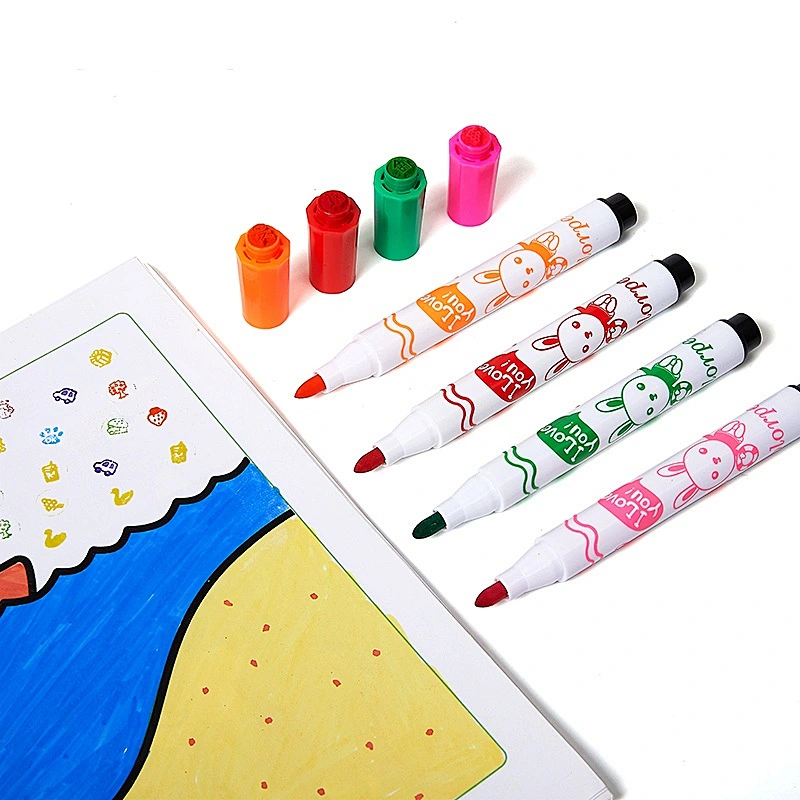 Stamp Color Marker Pen