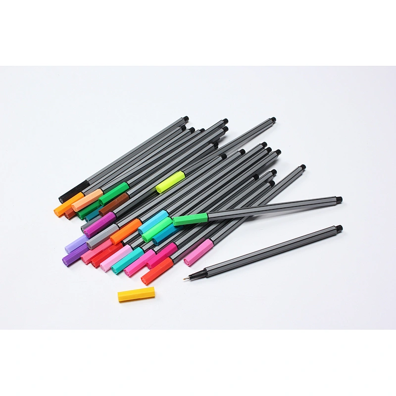 high-qulity hot selling 12 pcs colors fineliner pens drawing painting art marker pens