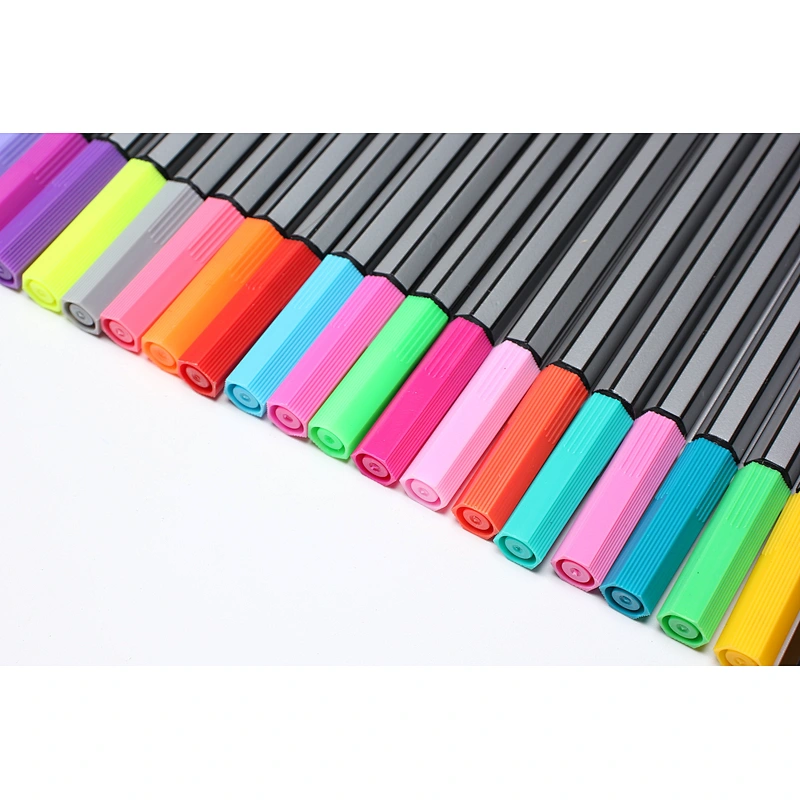 high-qulity hot selling 12 pcs colors fineliner pens drawing painting art marker pens