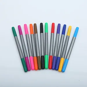 xcellent quality Superior new product water proof Pigment Drawing pen marker Double head