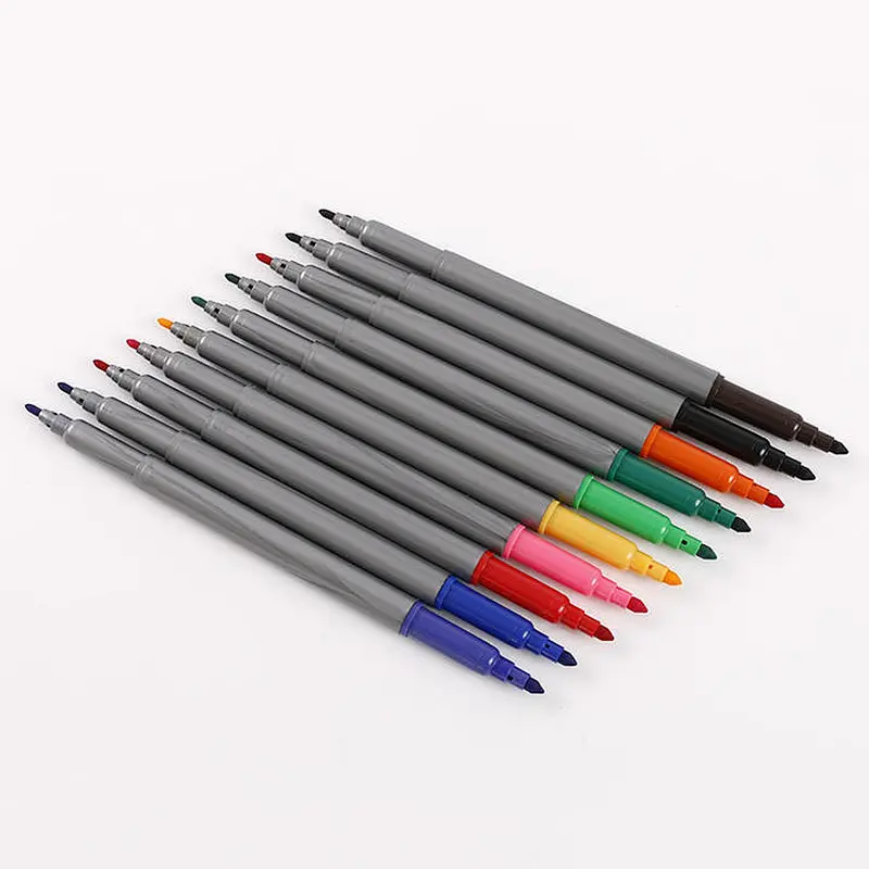 xcellent quality Superior new product water proof Pigment Drawing pen marker Double head