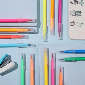 Water based coloring 48colors calligraphy watercolor brush marker pen set for paintingWater based coloring 48colors calligraphy