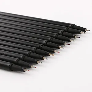 Latest product smooth writing fashionable multi-functional stationery marker fineliner color pen set
