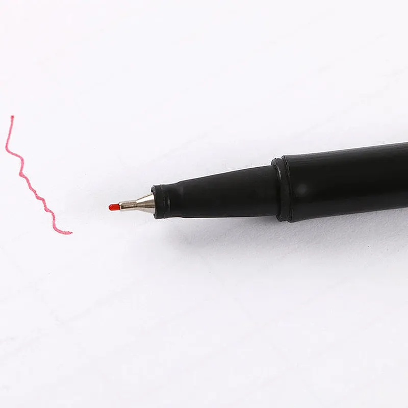 Latest product smooth writing fashionable multi-functional stationery marker fineliner color pen set