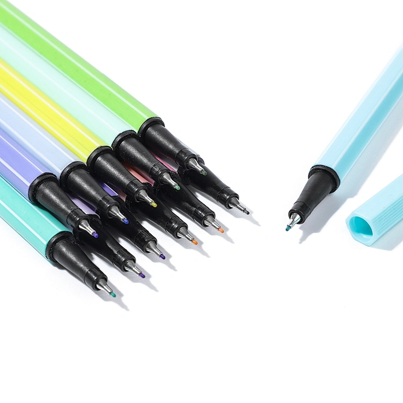 high qulity Top selling excellent quality design art markers fineliner multi water color pen