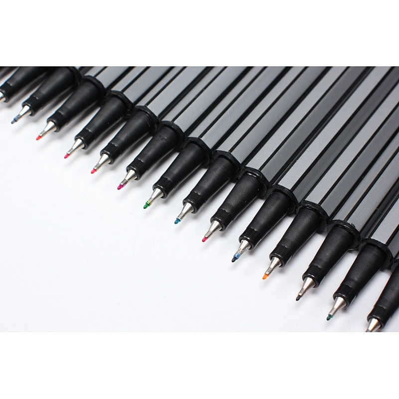 high-qulity hot selling 12 pcs colors fineliner pens drawing painting art marker pens