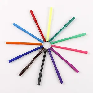 New Product Watercolor 24 Colors Tip Brush Pen Set Art Markers Pens