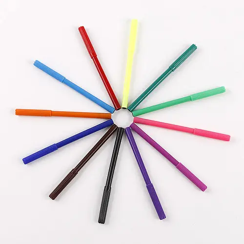New Product Watercolor 24 Colors Tip Brush Pen Set Art Markers Pens