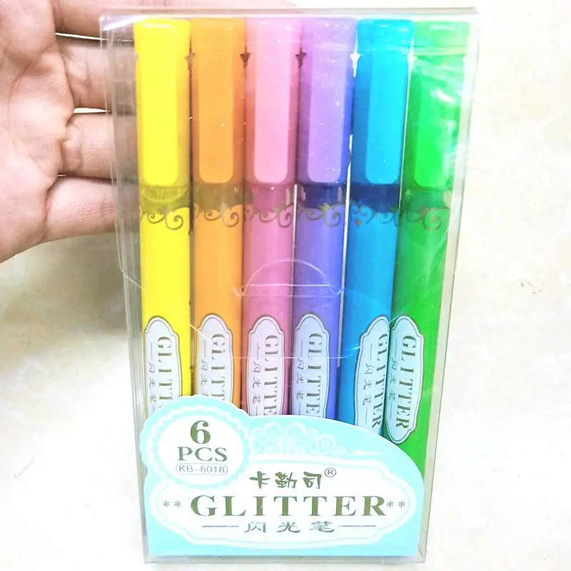 Glitter marker