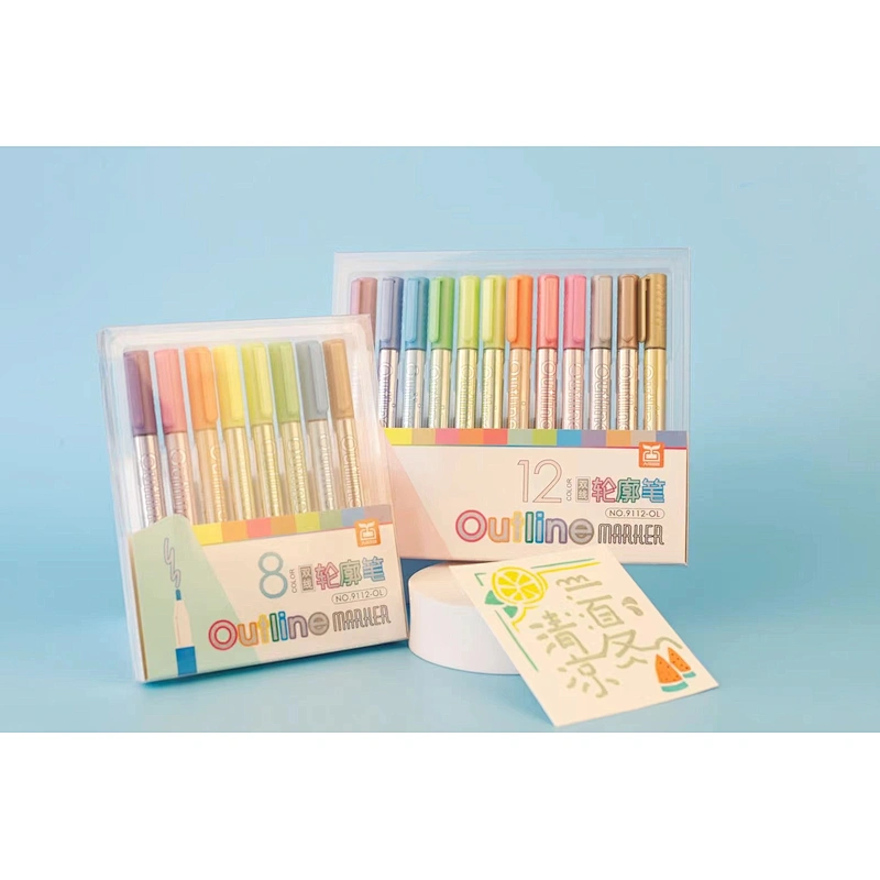 Outline markers pen