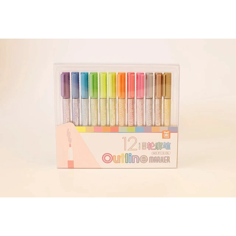 Outline markers pen