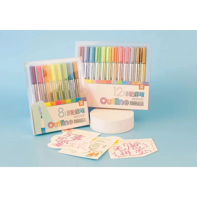 Outline markers pen