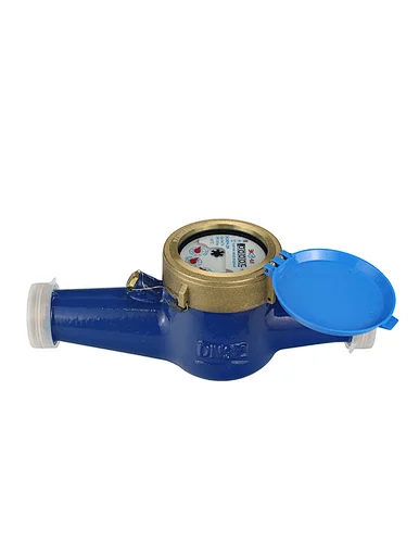 Multi Jet Wet Type Liquid Sealed Vane Wheel Model 1 Brass Water Meter