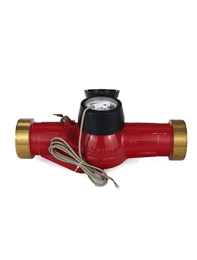 Multi Jet Dry Type Vane Wheel P Model Remote With Impulse Hot Water Meter