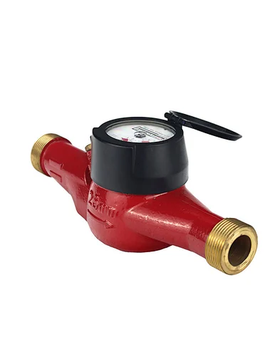 Multi Jet Dry Type Vane Wheel P Model Hot Water Meter