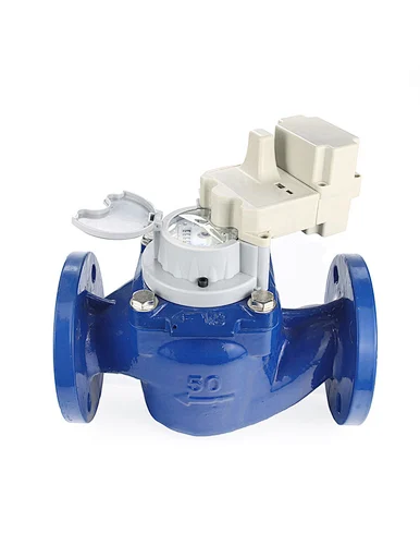 Vertical Spiral Wing Detachable Removable Wireless Remote Water Meter